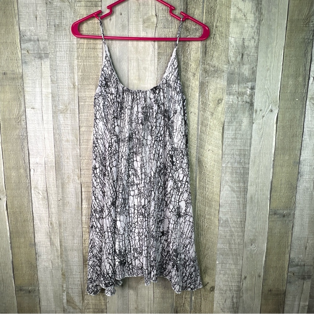 Philosophy Republic Clothing Small Spaghetti Strap Mini Dress Lined Scoopneck